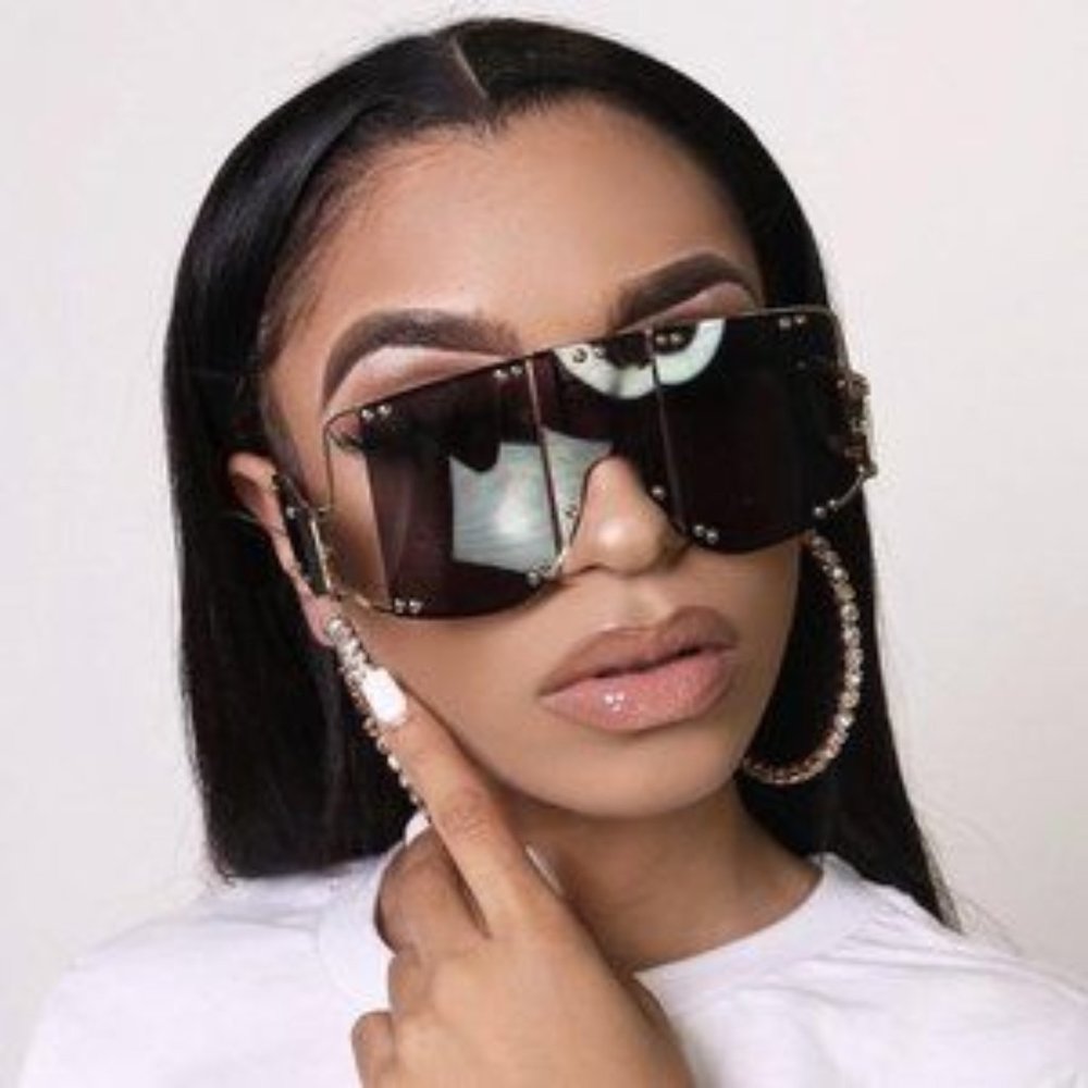 Oversized Sunglasses | Black